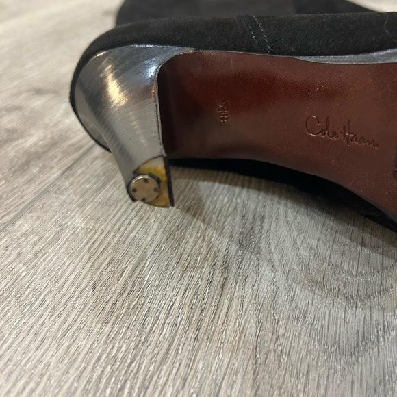 NWT Black Cole Haan Heeled Boots - Picture 8 of 10